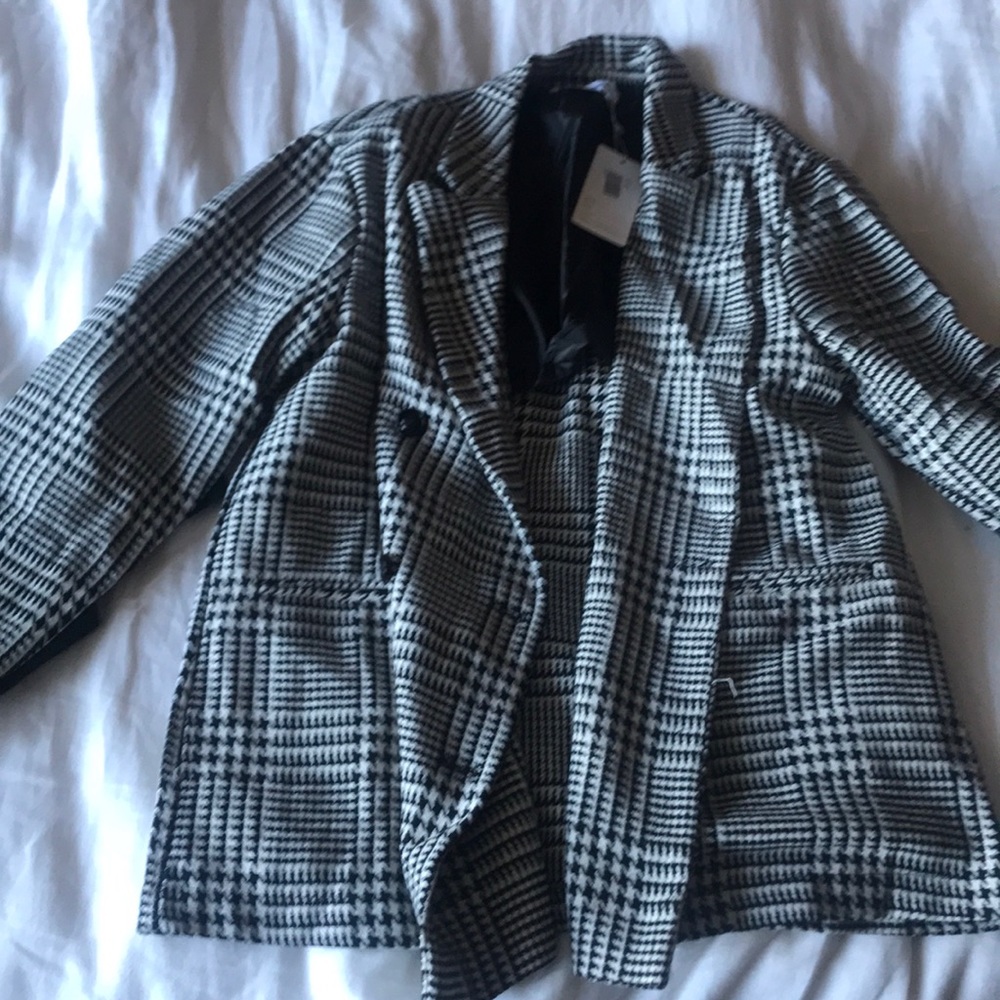 Plaid blazer